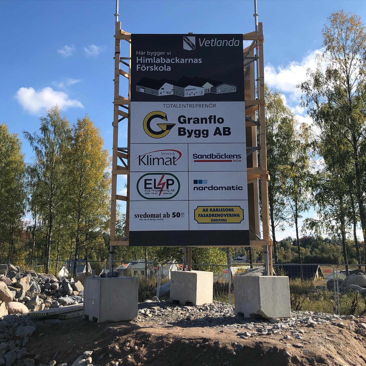 vetlanda bygg skylt